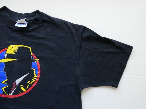 80s Dick Tracy Cartoon Promo Tee, Size Large (L), Disney, Single Stitch, Rare - Picture 8 of 21