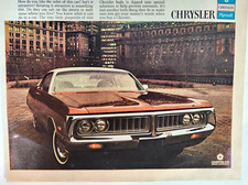 Chrysler Special Royal 1972 Vintage Car Ad Magazine Print Automobile