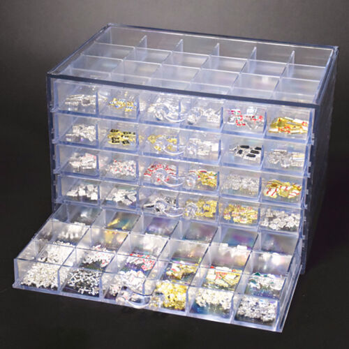 5-layer 120 Grids Nail Art Storage Box Nail Art Drawer Design Durable for Nail - Picture 1 of 9