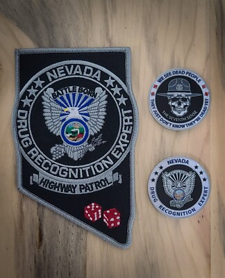 NHP DRE Drug Recognition Expert Patch And Coin Buy It Now Special!! 