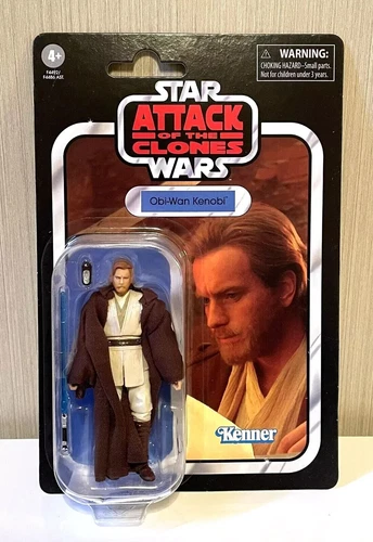 Star Wars Vintage Collection Attack Of The Clones: Obi Wan Kenobi Figure VC31
