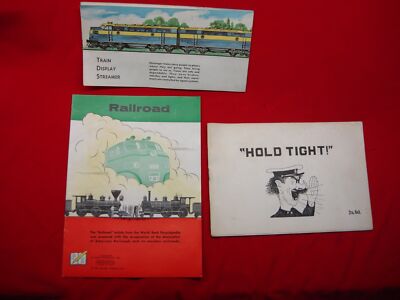 VINTAGE U.S. & U.K. RAILWAY VERWANDTE PUBLIKATIONEN - GESCHICHTE, INFO UND SATIRE