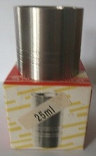 Bonza Stainless Steel Thimble Measure Jigger 25ml 35ml 50ml CE Marked UK Made