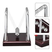 Steel Newton's Cradle Balance Ball Desktop Educational Toy Physics Swing Science