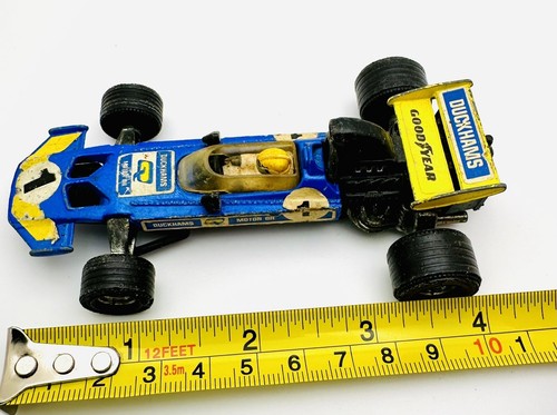 Vtg. Corgi Toys Whizz Wheels Surtees TS9 F1 1973 Diecast Race Car 16 Blue 9870 - 第 6/9 張圖片