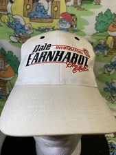 Dale Earnhardt Sr Intimidator #3 NASCAR Hat Snapback OS White Cap Racing Iconic