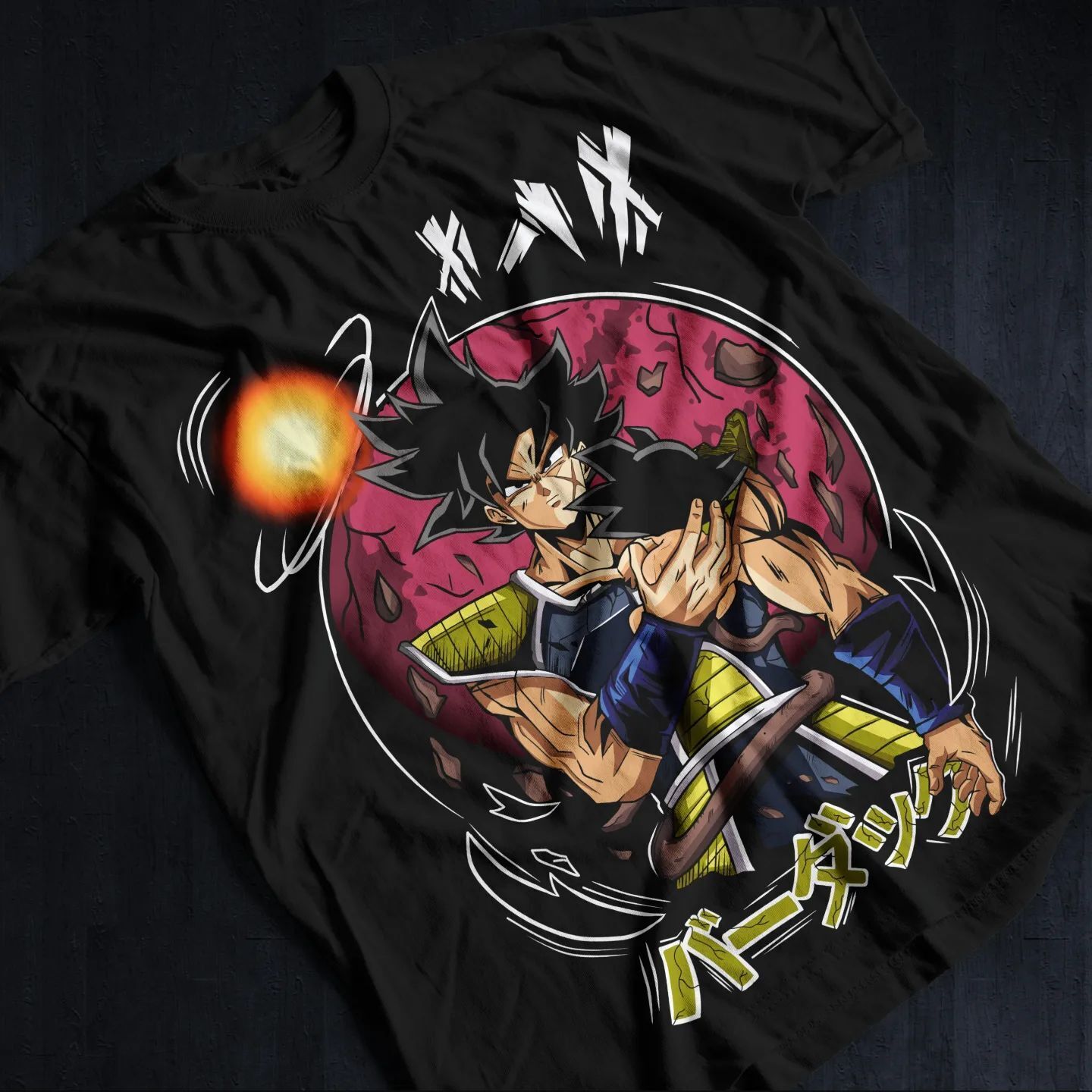 Dragon Ball Super Ultra Instinct Goku Men's Black T-shirt-3XL