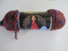 Lion Homespun Yarn 67 Covered Bridge Red