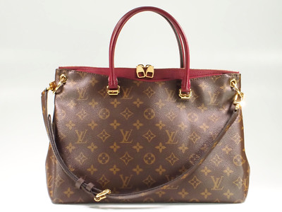 LOUIS VUITTON Pallas Tote Bag Damen Ledertasche Handtasche Tasche Monogram; K127