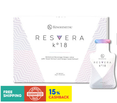 Kinohimitsu Resvera K°18 Ultimate Anti-Ageing and Anti-inflammatory Power House