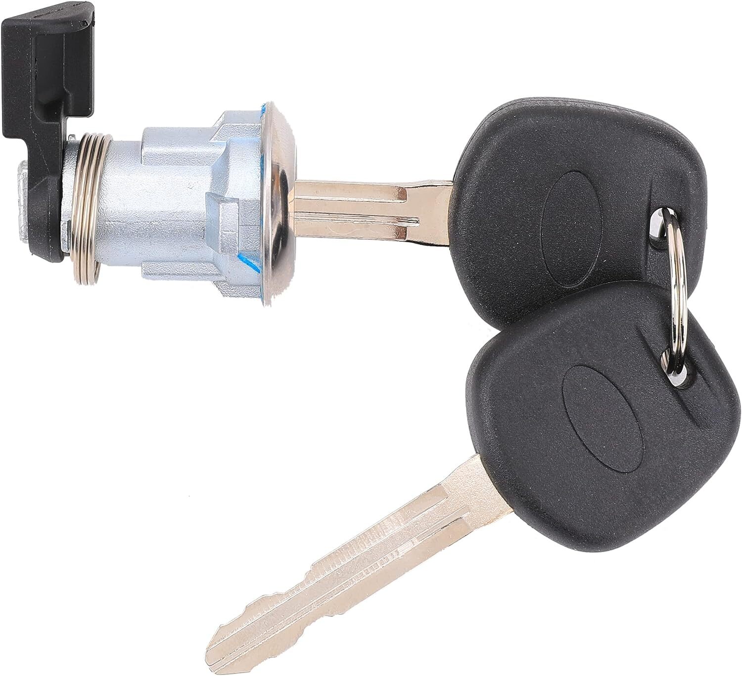 Toyota Fuel Door Lock Kit – For Tacoma (1995-2004) & Tundra (2000-2003) – Black Cylinder + 2 Keys