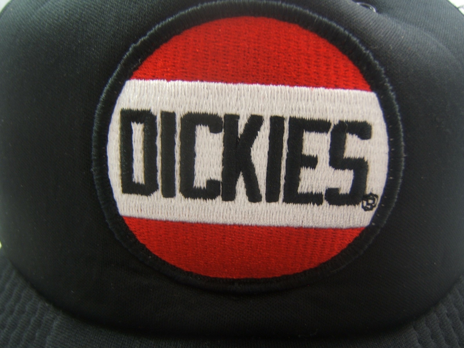 Dickies Patch Hat Black Snapback Baseball Cap - image 3