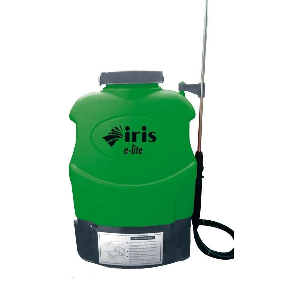 Pompa Irroratrice Elettrica 16L Litio 12V 8Ah con Lancia e Manometro