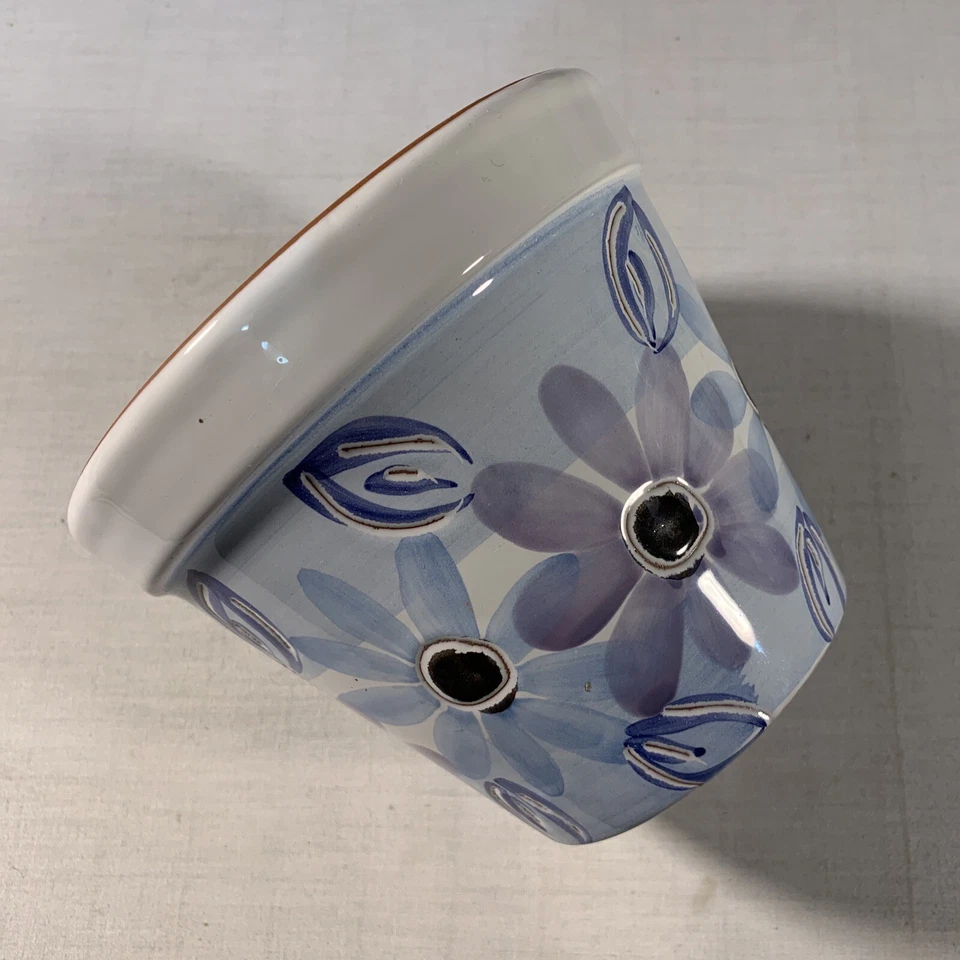 Maceta de cerámica de Nueva Inglaterra, Portugal 4 1/2 maceta Foto 2 de 4