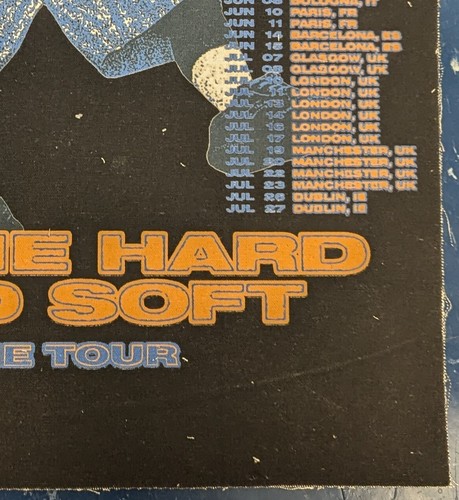 Billie Eilish Original Concert Fabric Tour Poster 2024/25, Madison Square Garden - Picture 5 of 5