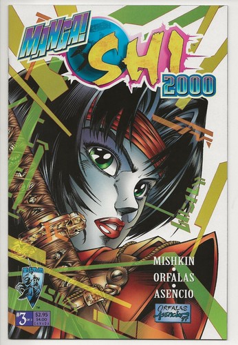 MANGA SHI 2000 #1-3 NM/NM+ COMPLETE Set (Crusade 1997) + #1 Rising Sun Variant - Picture 8 of 9