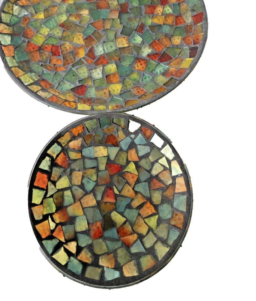 Placas Rich MULTICOLOR Mosiac Lg,sm. Acoge tu hogar con hermosos platos Foto 2 de 4