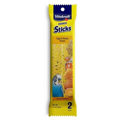 Egg Sticks for Parakeets  1.4 Oz By Vitakraft