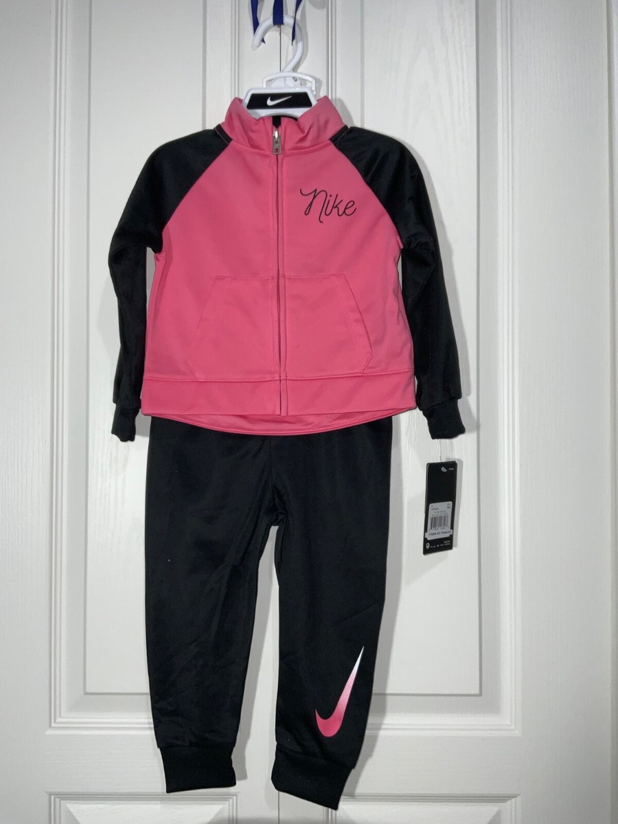 Jacket Pink And Black Nike Tracksuit NIKE Sportswear Pink Black