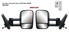 Pair Leftright Side Towing Mirror For 2007-2013 Chevy Silverado And Sierra