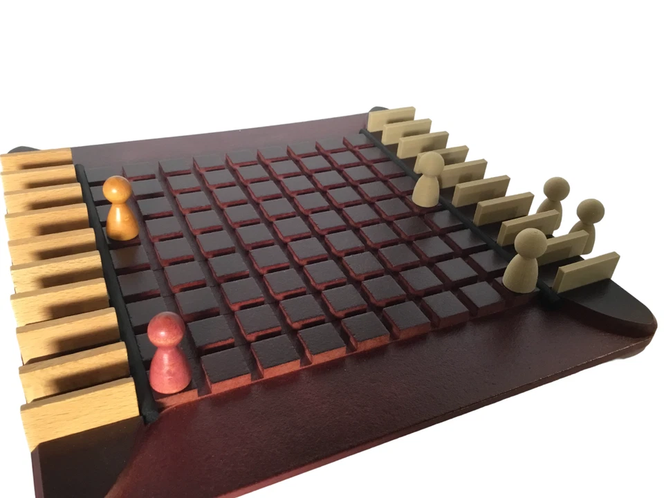 Juego de mesa de estrategia Quoridor piezas de repuesto, paredes, jugadores, peones Foto 4 de 4