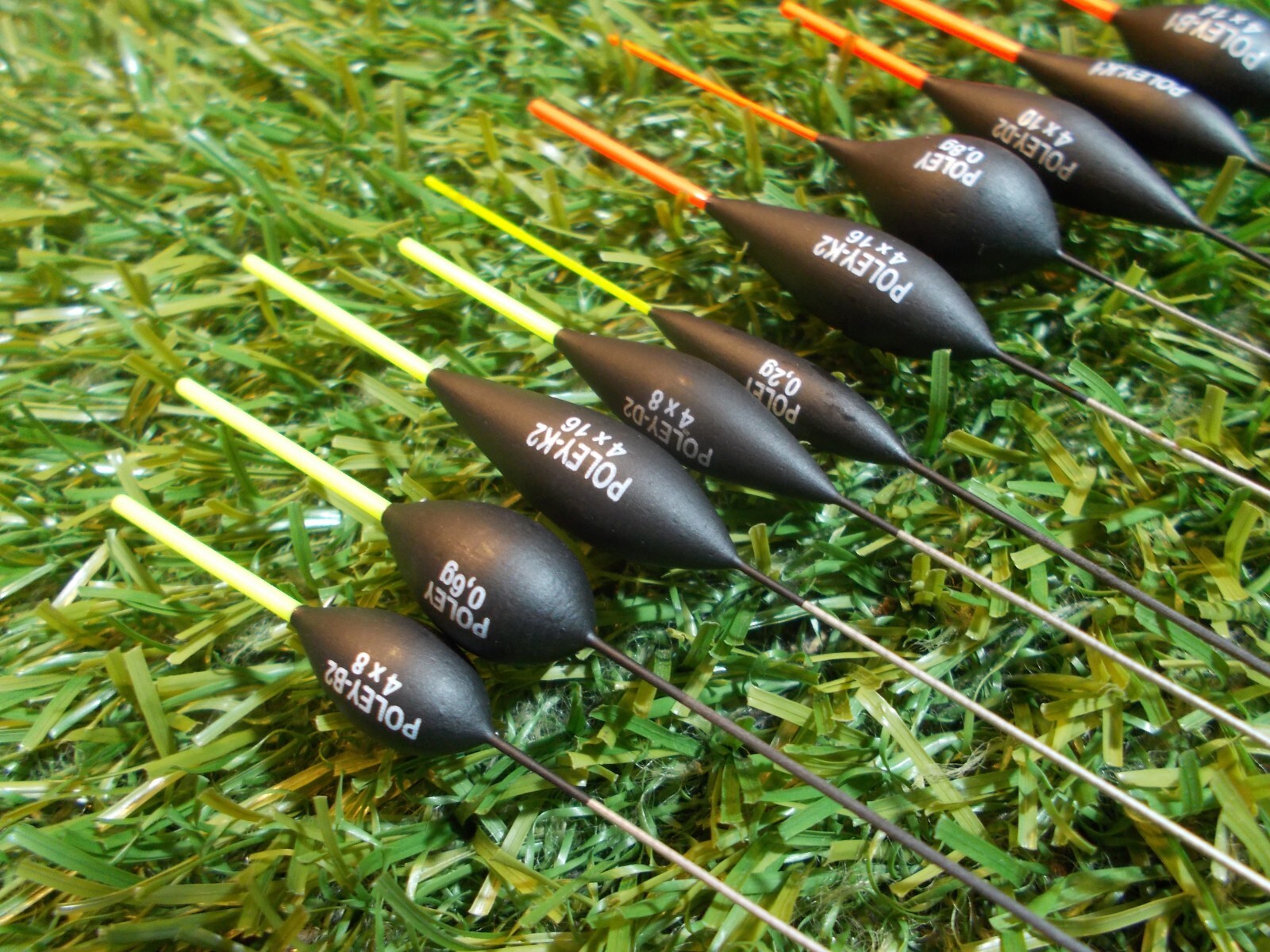 Quality Poley hand made pole fishing floats (set of 10) nr9 FISHING SET