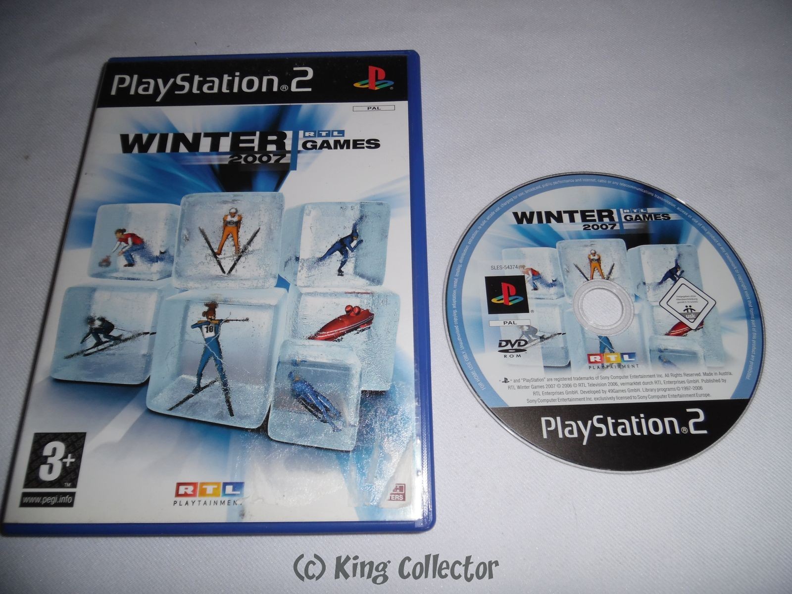 Jeu Playstation 2 - RTL Winter Games 2007 - PS2