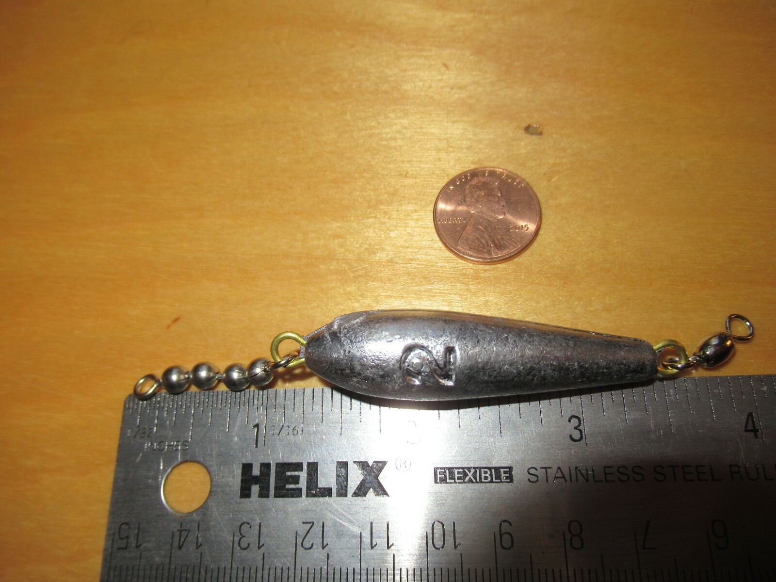 2 oz Torpedo Trolling Sinker Bead Chain Fishing Lead Weights eBay