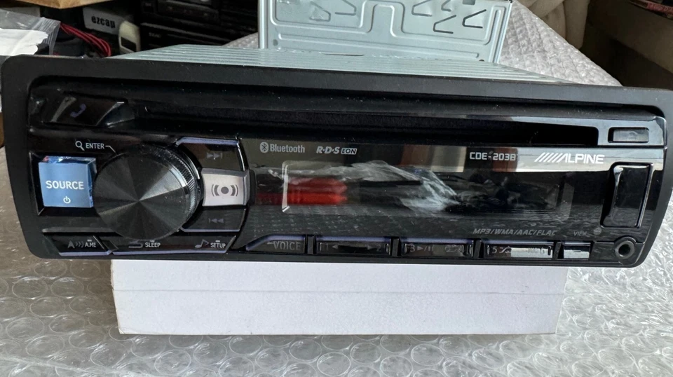 ALPINE CDE-203BT  Telecomando CD Player Radio BLUETOOTH AUX USB Media Player - Immagine 3 di 4