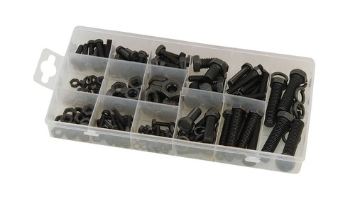 240 Piece Nuts And Bolts Set Assortment Of M3, M4, M5, M6, M8 & M10 Bolts & Nuts - Picture 4 of 4