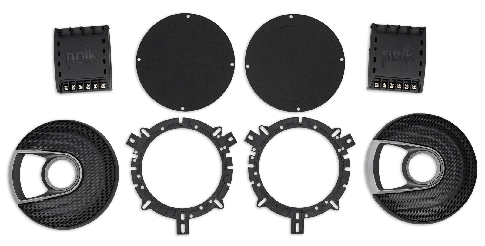 Polk Audio MM6502 65 750 Вт Компонентные автомобильные колонки бесплатный усилитель сабвуфера