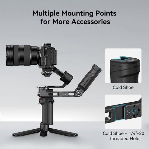 SmallRig Lightweight Sling Handle W/ Cold Shoe mount For DJI RS 4 Mini/RS 3 Mini - Picture 4 of 10