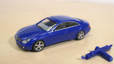 Herpa 1:87 - Mercedes-Benz CLS (C 219) - blau / blue - Adventskalender 2006
