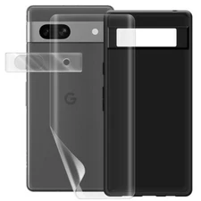 Hydrogel Screen Protector Camera Lens Protector Soft Back Case f Google Pixel 7a