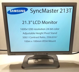 Samsung syncmaster 213t (729507706139)