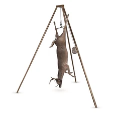 New Portable 8' Tripod Game Hanger 500-lb. Weight Capacity Durable Steel
