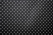 BLACK PIN DOT - 100 COTTON FABRIC
