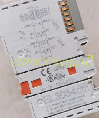 1PC Used BECKHOFF EL3054 PLC Module