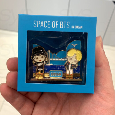 BTS POP-UP : SPACE OF BTS TinyTAN Magnet City Ver + Tracking
