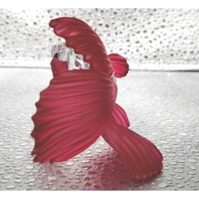 SWAROVSKI Red Fighting Fish Japan | eBay