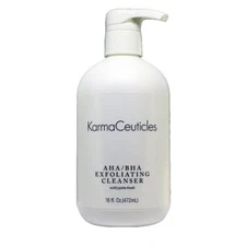 KarmaCeuticles AHA BHA Exfoliating Cleanser, 16 oz.