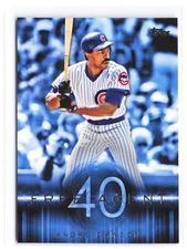 2015 Topps #F40-7 Andre Dawson Free Agent 40