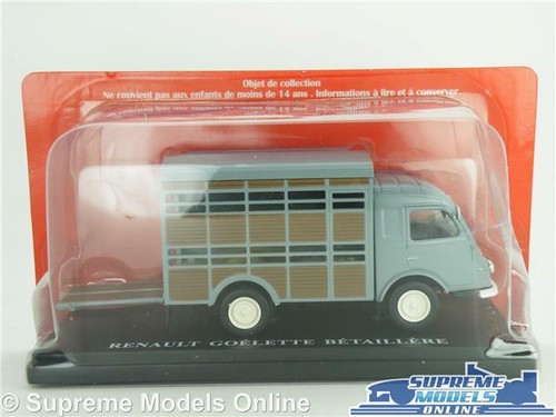 RENAULT HORSEBOX ANIMAL TRANSPORTER MODEL TRUCK VAN 1:43 SCALE IXO HORSE GREY K8 - Picture 6 of 6