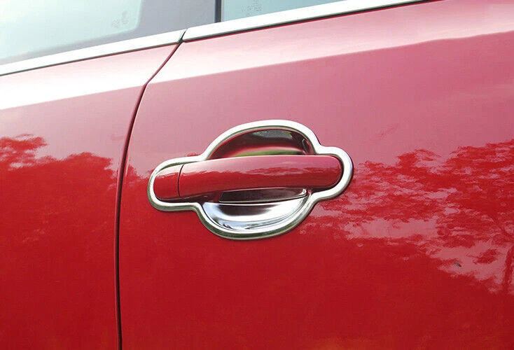 Cubierta exterior de puerta lateral/tazón 13-19 plata titanio para Volkswagen Beetle Foto 3 de 4