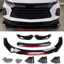 For Chevrolet Blazer Front Bumper Lip Spoiler Splitter Body Kit