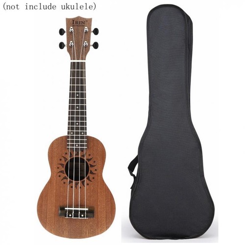 21 / 23 / 26 Inch Ukulele Bag Black Portable Soft Case Single Shoulder Backpack - Picture 4 of 10
