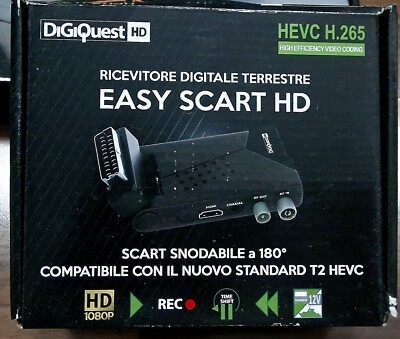 Easy Scart HD, scartbasiertes terrestrisches HD Fernsehen für ältere Geräte OVP