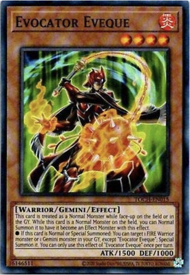 Yu-Gi-Oh! - Evocator Eveque - TOCH-EN015 - Super Rare - UL -NM/M - NEW