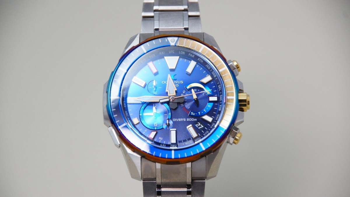 CASIO OCEANUS Diver Men's Watch OCW-P2000D-2AJF Limited Edition