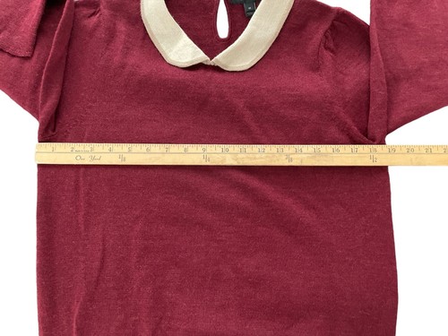 J. Suéter CREW Vintage Cuello Peter Pan Para Mujer Talla M - Imagen 6 de 9